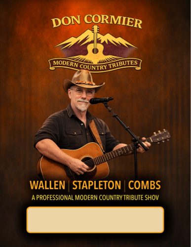Don Cormier Modern Country Tributes Portrait Poster