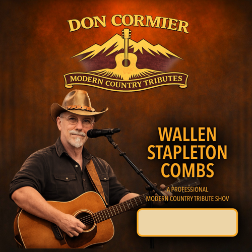 Don Cormier Modern Country Tributes Social Media Poster